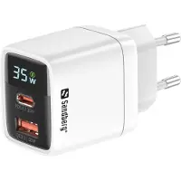 Sandberg Universal 441-52 Usb-a-og Usb-c-vegglader