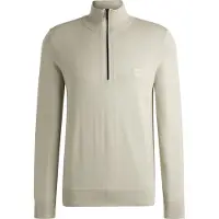 BOSS for man. 50527585 Jersey Kanobix beige (L), Casual, Cotton, Long sleeve