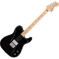 Squier Paranormal Esquire Deluxe Lønnegripebrett Metallic Black