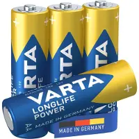 Varta Longlife Power batteri - AA, 4-Pakning