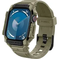 Spigen Rugged Armor "Pro"-rem til Apple Watch 10 (46MM) - Grønn