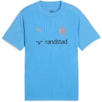 Puma Olympique de Marseille Training Jersey Youth, Clothing, Azure/Copper, 9-10Y
