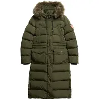 Superdry Everest Faux Fur Longline Jakke