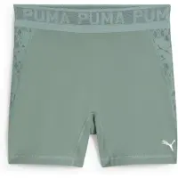 Puma LACE High-Waisted 5" Short Tights Women, Clothing, Green Moon, S