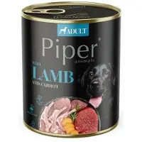 Dolina Noteci Piper for hunder lam med gulrot 800g