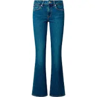 Pepe Jeans for woman. PL204732EE3 Blue Piccadilly bootcut fit jeans (32/32), Casual, Cotton, Denim, Sustainable