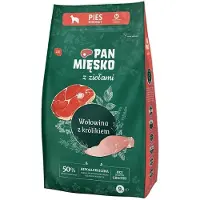 PAN MIĘSKO Med Urter Oksekjøtt Med Kanin Hundemat 9kg