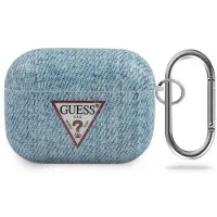 GUESS GUACAPTPUJULDB AirPods Pro-deksel marine/mørkeblå Jeans Collection