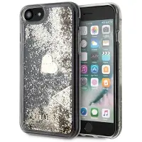 GUESS GUOHCI8GLHFLGO hardcase glitter charms til iPhone 7/8/SE 2020 / SE 2022 - gull/gull