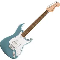 Squier Affinity Series Stratocaster Junior HSS Laurbær Gripebrett Ice Blue Metallic