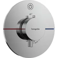 Hansgrohe HG ShowerSelect Comfort S - termostat t indbygn.m afspær t 1 udtag Krom