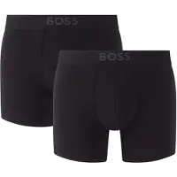 BOSS for man. 50475677 Pack 2 Black UltraSoft Boxer shorts (XL), Homewear, Modal