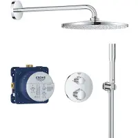 GROHE Innebygd dusj Sys Precision 310 rund krom