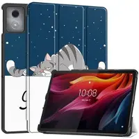 Mtp Products Lenovo Tab K11 Plus Tri-Fold Series Smart Folio-deksel - Katt
