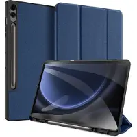 DUX Samsung Galaxy Tab S9 FE+ Domo Tri-Fold Smart Folio-etui - Blå