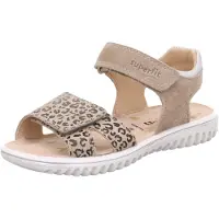 Superfit Sandaler - Sparkle - Beige/Leo - - 27 - Sandals