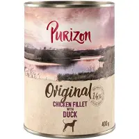 Purizon Original Adult 6 x 400 g - Kyllingfilet med and, gulrøtter og bjørnebær