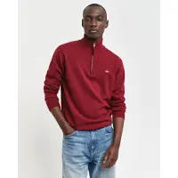 Gant Superfine Lambswool Genser Med Halv Glidelås