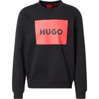 HUGO BOSS for man. 50467944 Duragol sweatshirt black (S), Casual, Cotton, Long sleeve, Sustainable