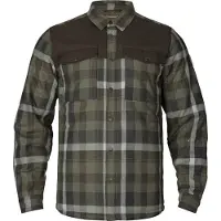 Härkila Asmund Insulated Wool Shirt Jacket Men Willow Green/Phantom M