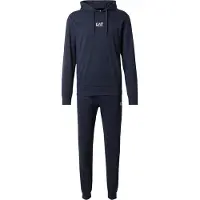 EA7 for man. 8NPV64_PJVRZ Core Identity cotton tracksuit navy (XXL), Casual, Sport, Multisport, Long sleeve