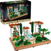 LEGO Icons - Hage med fontene 10359 - 1302 Deler - - OneSize - Klosser