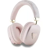 GUESS Pu Leather 4g Triangle Logo Trådløse Hodetelefoner