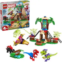 LEGO Spidey og Gobbys raptorkamp ved hovedkvarteret i treet 11200