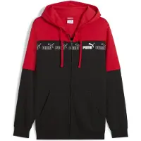Puma Around The Block Full-Zip Hoodie Men, Clothing, Red, XS