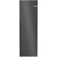 Bosch Serie | 4 KGN36VXCT - Kjøleskap/fryser - bunnfryser - bredde: 60 cm - dybde: 66.5 cm - høyde: 186 cm - 321 liter - Klasse C - svart inox