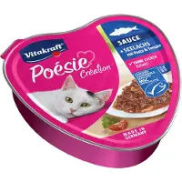 Vitakraft Poésie Création 15 x 85 g - Sei med pasta