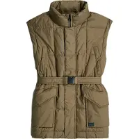 G-Star for woman. D26503-B958-735 Belted Padded Vest green (XXL), Casual, Recycled Polister, Sustainable