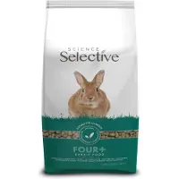 Science Selective Kaninmat Four+ 3kg