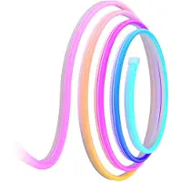 Govee H61D4C11 Neon Rope Light 2 LED-stripe 4 m RGBIC Matter, svart