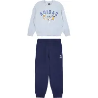 Adidas Joggedress - LK DY Swtjog - Wonblu/Creblu - - 8 år (128) - Joggedress