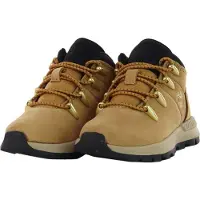 Timberland unisex for kids. TB0A2G7M2311 Leather boots Sprint Trekker Mid Lace Up yellow (28), Flat, Laces, Casual, children's fashion