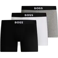 BOSS for man. 50544272 Pack 3 Boxers One white, grey, black (XS), Homewear, Cotton