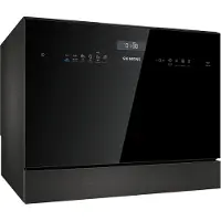 Siemens iQ500 SK25IB00TE - Oppvaskmaskin - dybde: 50 cm - svart
