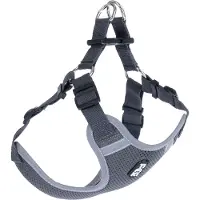 TIAKI hundesele grå - Størrelse M: ca. 54-78 cm brystomkrets