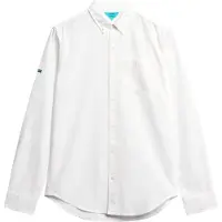 Superdry Studios Linen Bd Skjorte Med Lange Ermer