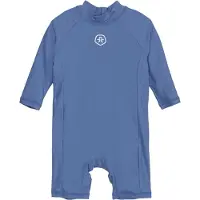 Color Kids Badedrakt L/s - Koronet Blue - - 74 - Badetøy