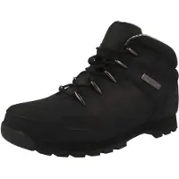 Timberland for man. TB0A2DUH0011 Euro Sprint leather boots black (45), Flat, Laces, Casual, Sport, Outdoor