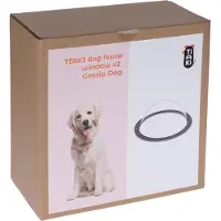 TIAKI "Gossip Dog" gjerdevindu for hunder – 2-delt sett