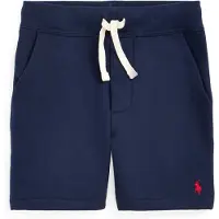 Ralph Lauren for boy. 322806003006 Navy drawstring fleece shorts (6años= 124/134cm), Homewear, Cotton, children's fashion