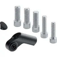 Rizoma Side Mount Bs887 Universal Bakspeil Adapter