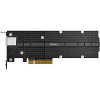 Synology E10M20-T1 - Nettverksadapter - PCIe 3.0 x8 lav profil - 10Gb Ethernet x 1 - for RS820, SA3400, SA3600 Disk Station DS1618, DS1819, DS2419 RackStation RS820