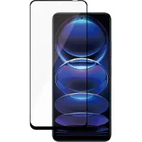 PanzerGlass SAFE. by - Skjermbeskyttelse for mobiltelefon - ultrabred passform - glass - rammefarge svart - for Xiaomi Redmi Note 12 5G