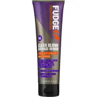 Fudge FUDGE_Clean Blonde Damage Rewind Violet-Toning Shampoo regenererende og tonende sjampo for blondt hår 250ml