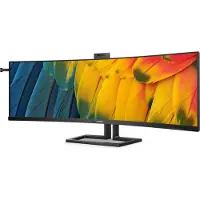 Philips 45B1U6900CH - 6000 Series - LED-skjerm - kurvet - 45" (44.5" synlig) - 5120 x 1440 Dual Quad HD @ 75 Hz - VA - 450 cd/m² - 3000:1 - Display...