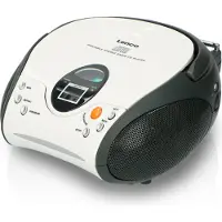 Lenco SCD-24, Digitalt, FM, 87,5 - 108 MHz, Svart, Hvit, 248 mm, 278 mm